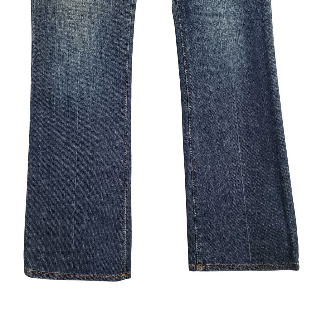 Lucky Brand Womens 6 28 Jeans Lola Bootcut Short Denim Stretch Mid Rise 5 Pocket - Picture 4 of 16